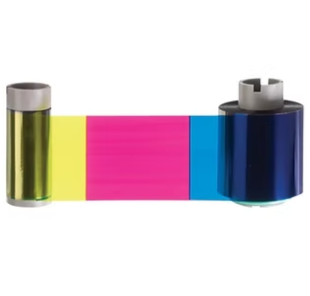 Cinta para impresión de 250 tarjetas o credenciales de personal / Impresión a color YMCKO / Compatible con impresora DTC4250E Cinta para impresión de 250 tarjetas o credenciales de personal / Impresión a color YMCKO / Compatible con impresora DTC4250E - Imagen 1