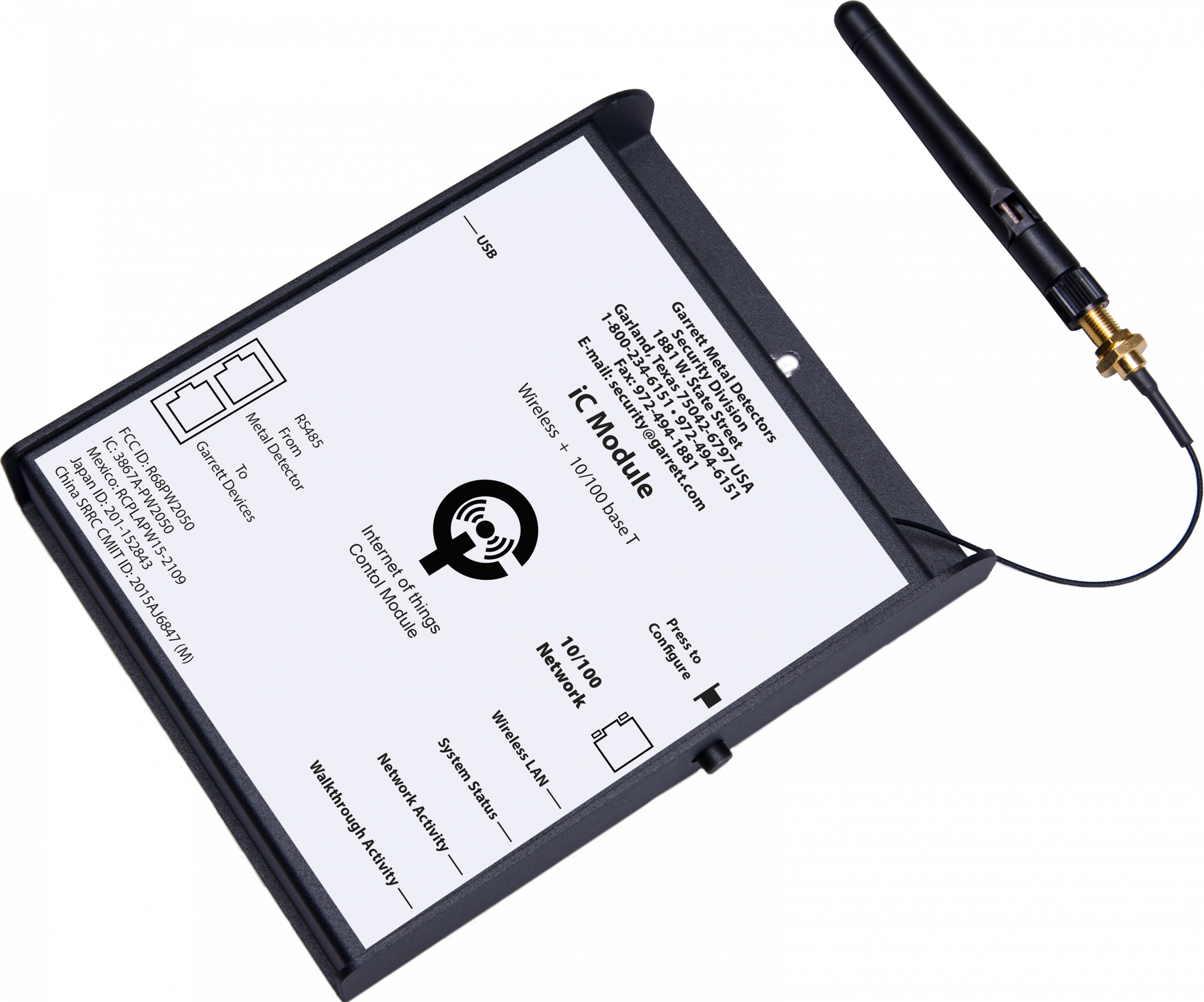 Módulo de Control Garrett iC 1171600 | Gestión Remota de Detectores Módulo de Control Garrett iC 1174300 | Gestión Remota de Detectores - Imagen 1