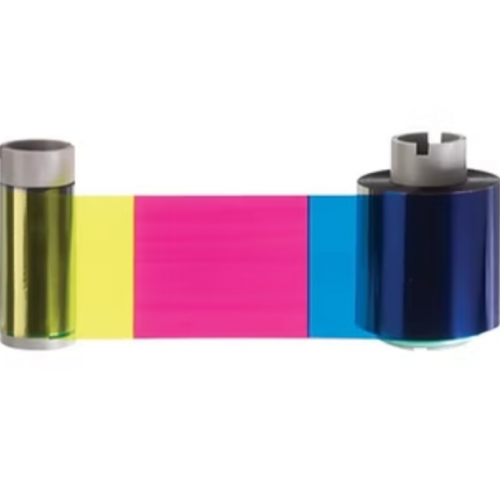 Cinta para impresión de 250 tarjetas o credenciales de personal / Impresión a color YMCKO / Compatible con impresora DTC4250E
