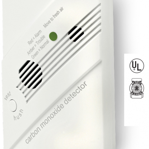 Edwards 260-CO | Detector de Monóxido de Carbono de 12/24V con SafeTest