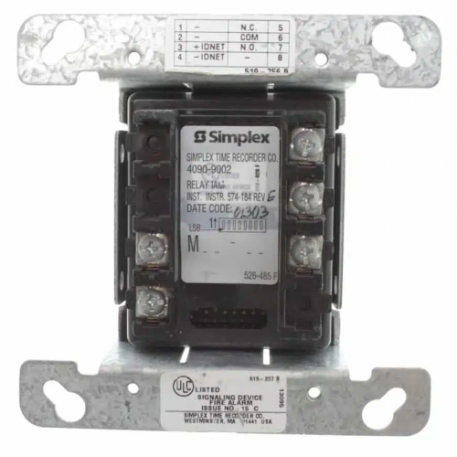 Módulo de Relé Direccionable Simplex 4090-9002 IDNet