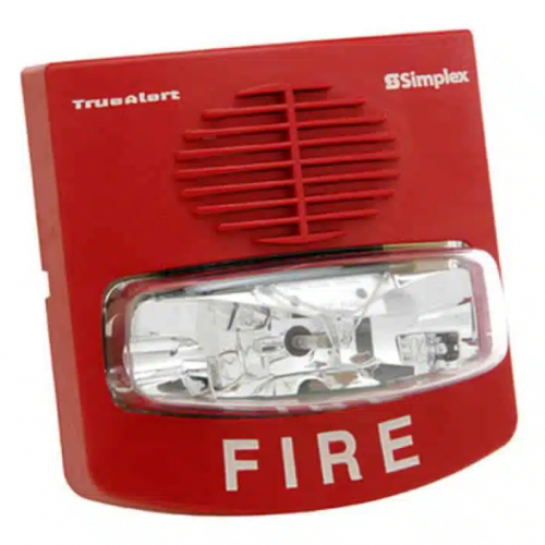 Sirena Estrobo Simplex 49AV-WRF TrueAlert ES de Pared: Alta Eficiencia y Seguridad