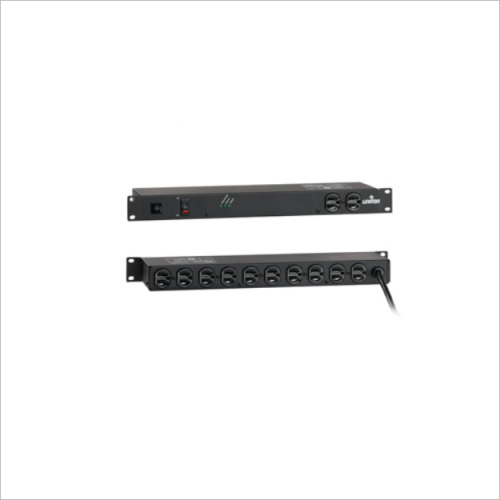 Supresor de Sobretensiones Leviton 5500-190 | 12 Outlets 19" Rack