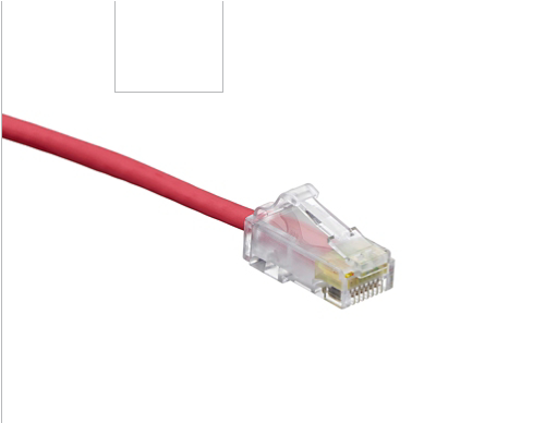 Leviton Cat 6 High-Flex | Patch Cord de Diámetro Reducido 28 AWG Slim 5 FT