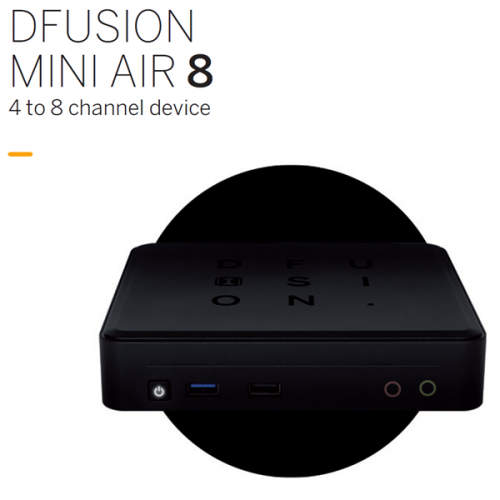 DAVANTIS DFUSION MINI AIR 8 | Analítica de Vídeo IA para 8 Canales