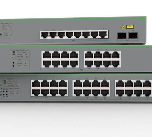 Allied Telesis GS950/28PS V2 | Switch WebSmart PoE+ de 24 Puertos Gigabit