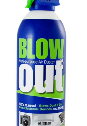 Aire Comprimido Blow Out Duster 152A | Limpiador de Polvo 10 oz para Electrónica