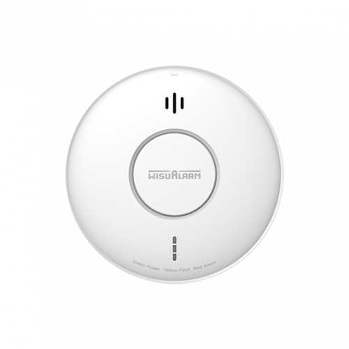 Detector de humo doble alimentación