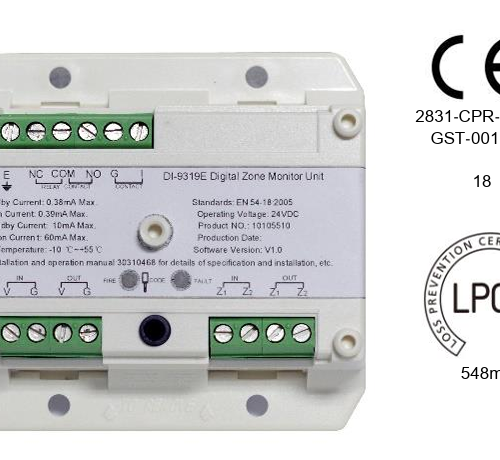 GST DI-9319E | Módulo Monitor de Zona Digital para Sistemas de Incendio