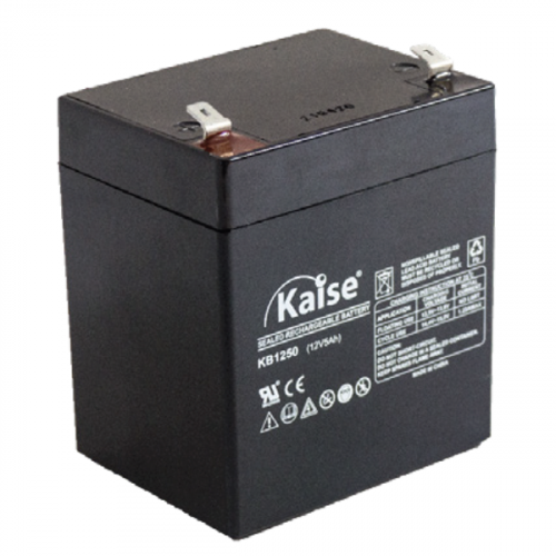 Batería Kaise KB1250 | 12V 5.4Ah Tecnología AGM VRLA