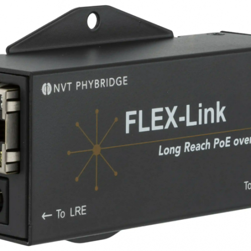 NVT Phybridge FLEX-Base | Extensor PoE de Largo Alcance (610m) sobre UTP