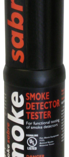 Smokesabre | Aerosol Probador de Detectores de Humo con Túnel Extensible