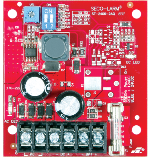 SECO-LARM ST-2406-2AQ | Fuente de Alimentación y Cargador de 1.5A/2.0A