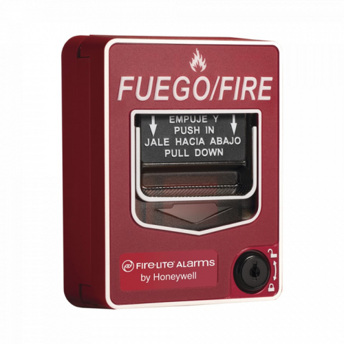 Estación de Tirón Inalámbrica SWIFT Fire-Lite W-BG12LX: Activación Manual de Alarma