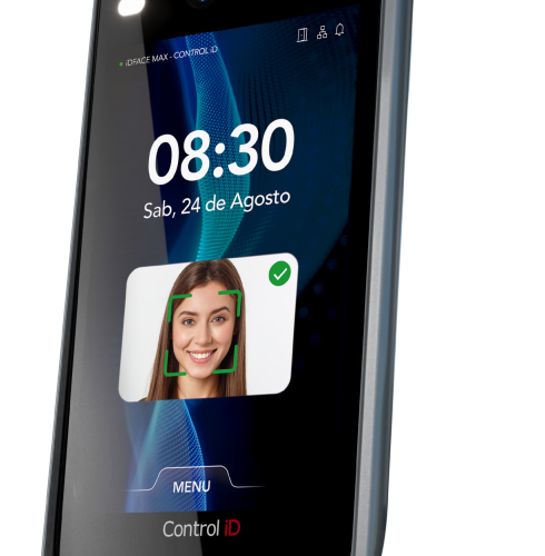 Control de Acceso Facial iDFace Max para Empresas con Reconocimiento de Rostros