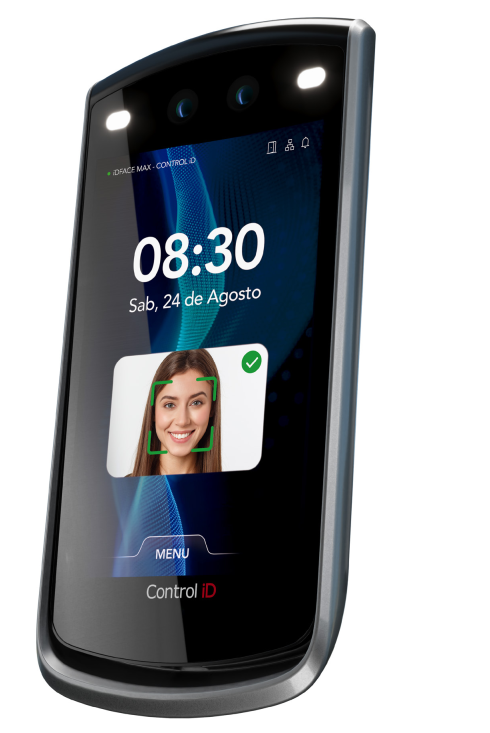 Control de Acceso Facial iDFace Max para Empresas con Reconocimiento de Rostros