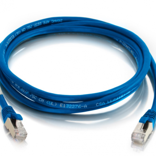 Cable Cat6a Blindado Shielded para Redes de Alta Velocidad y Menor Interferencia
