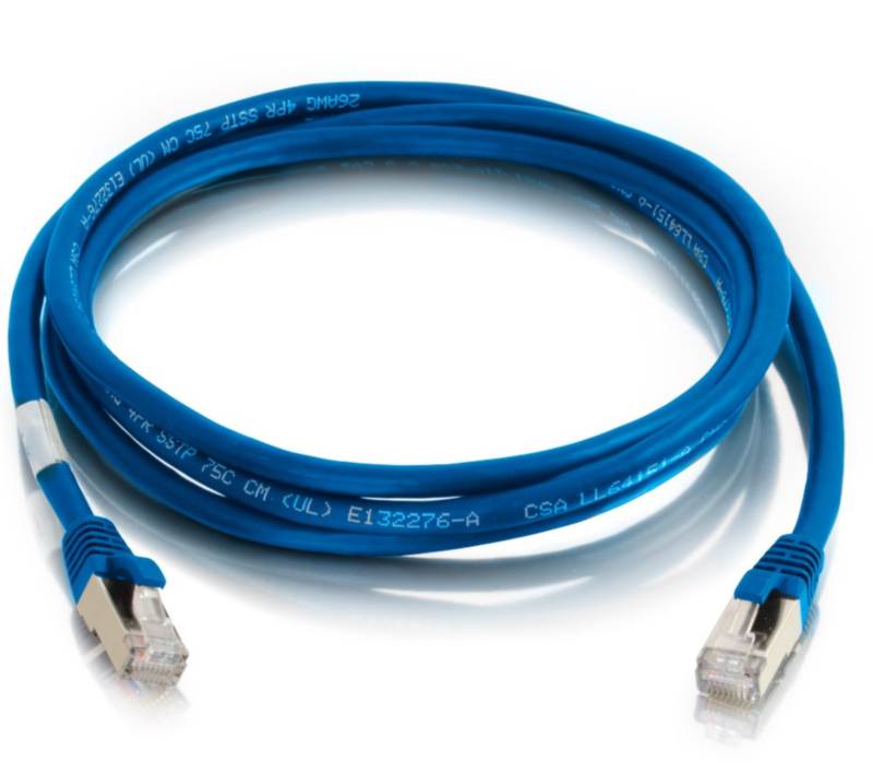 Cable Cat6a Blindado Shielded para Redes de Alta Velocidad y Menor Interferencia