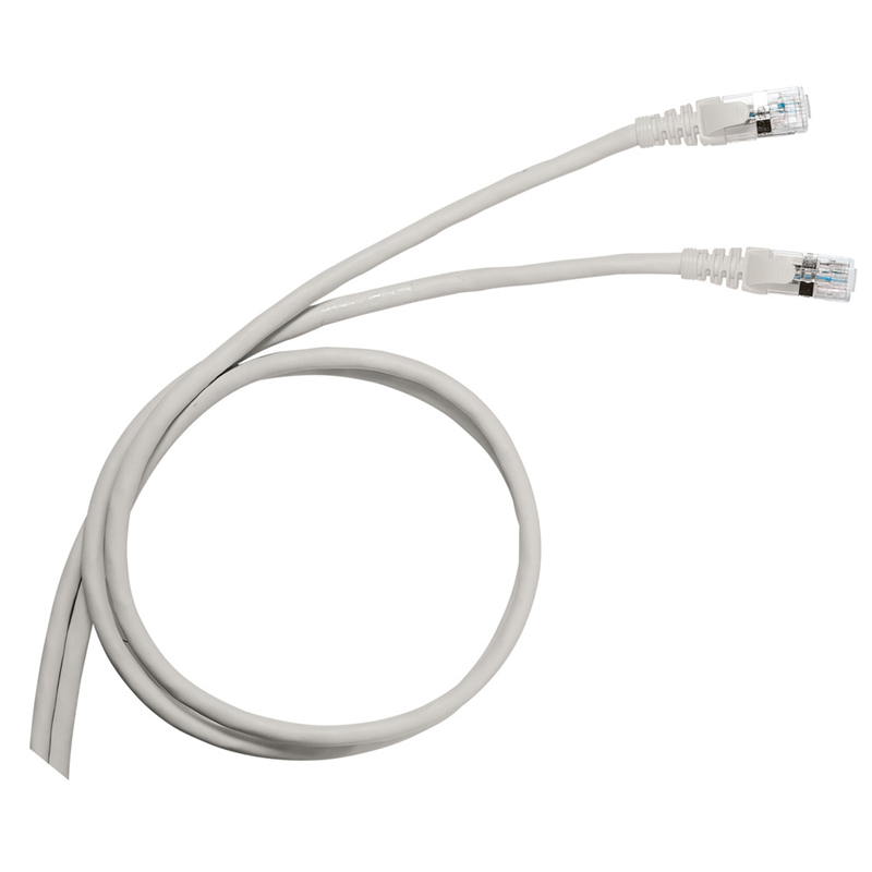 Patch Cord Cat5e RJ45 Gris Legrand | Cable de Red Flexible Snagless para Redes