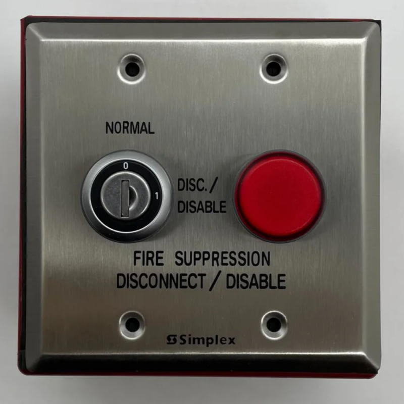 Interruptores de Mantenimiento y Cancelación de Incendio-