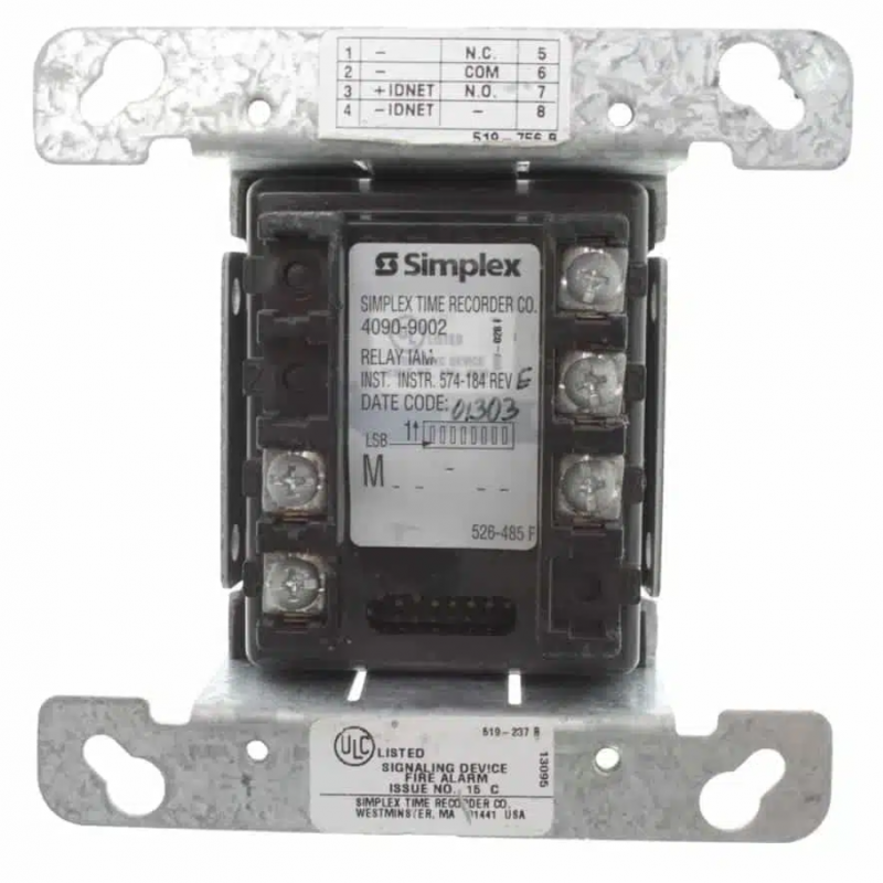 Módulo de Relé Direccionable Simplex 4090-9002 IDNet