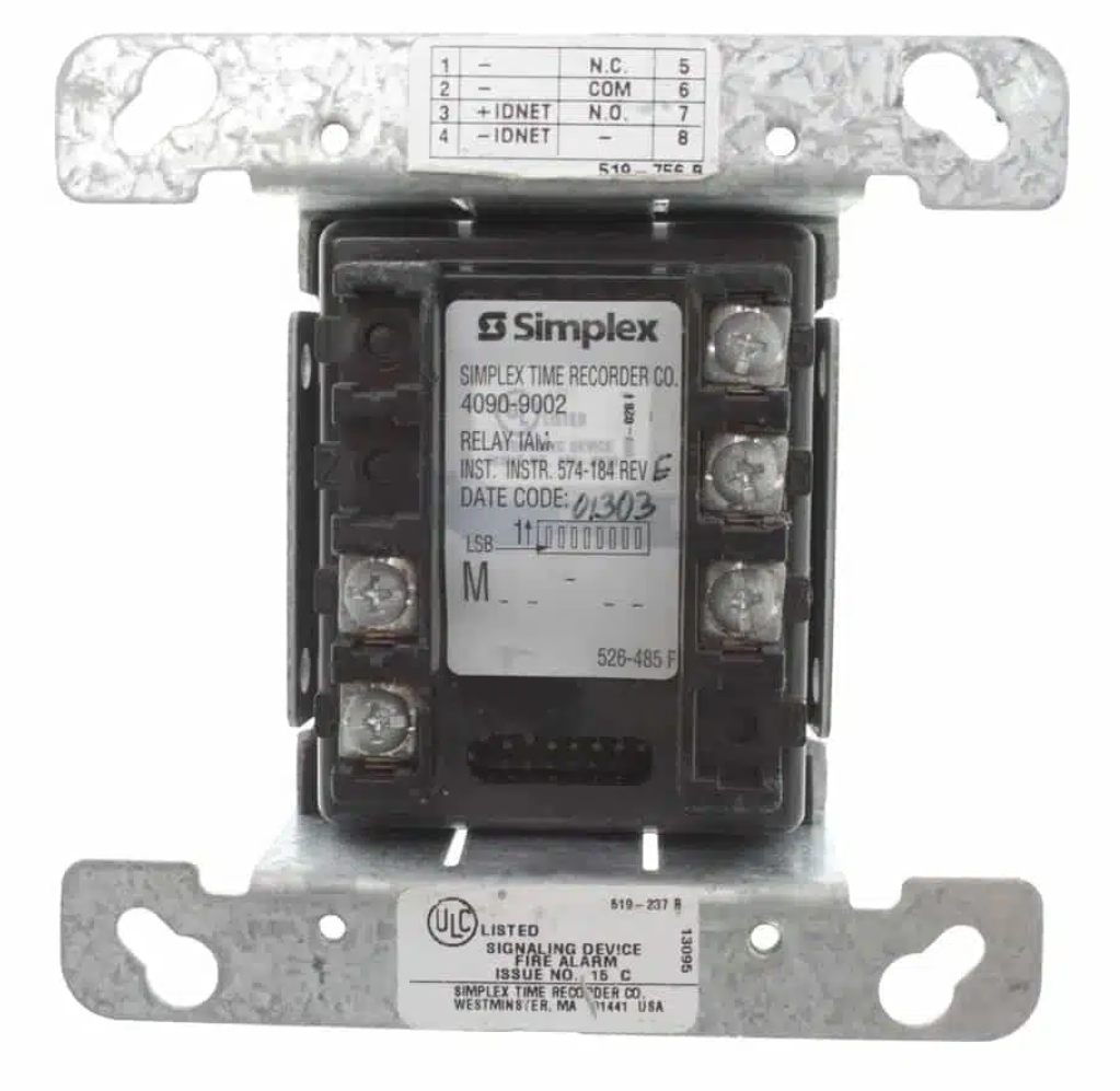 Módulo de Relé Direccionable Simplex 4090-9002 IDNet