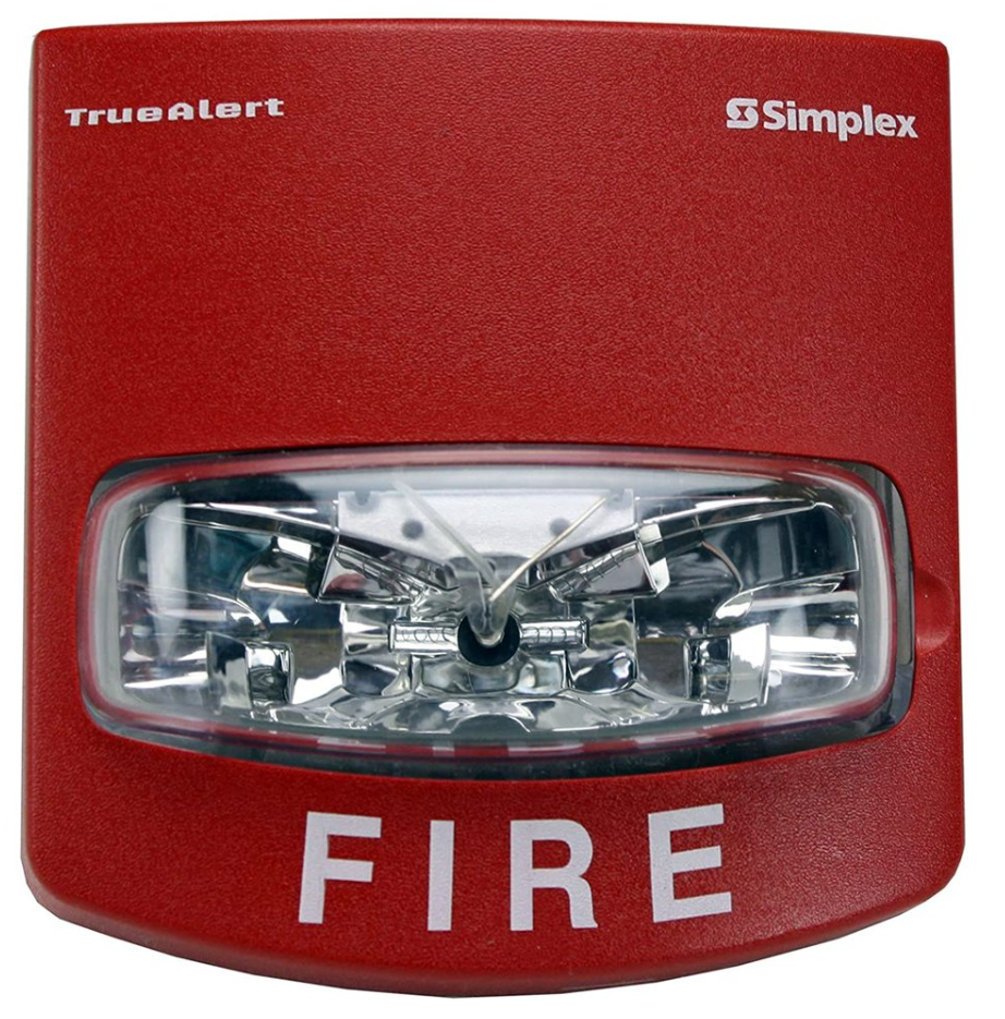 Estrobo Simplex 49VO-WRF TrueAlert ES de Pared: Notificación Visible Direccionable