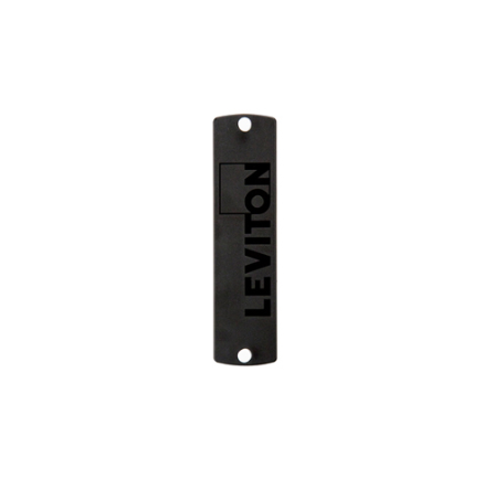 Placa Ciega Leviton 5F100-PLT | Adaptador Opt-X SDX para Rack