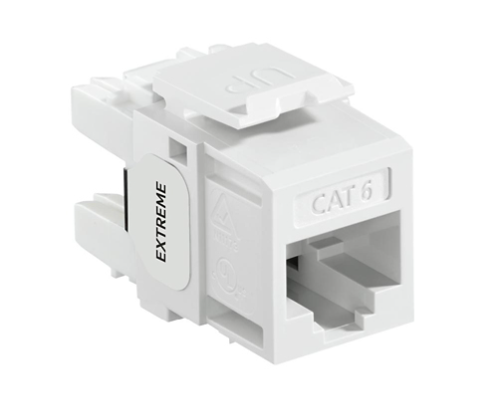 Leviton EXTREME Cat 6 | Jack UTP QuickPort con Tecnología RFT