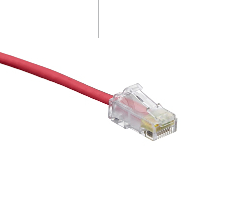 Leviton Cat 6 High-Flex 1ft | Patch Cord 28 AWG de Diámetro Reducido