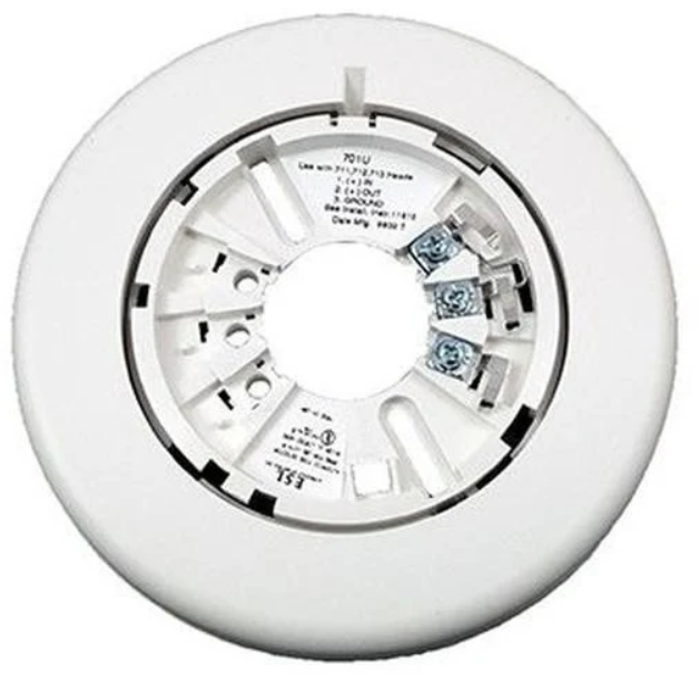 Detector de Humo y Calor Convencional ESL Serie 700 con Base U