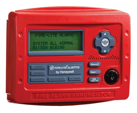 Fire-Lite ANN-80 | Anunciador LCD de 80 Caracteres para Paneles FACP