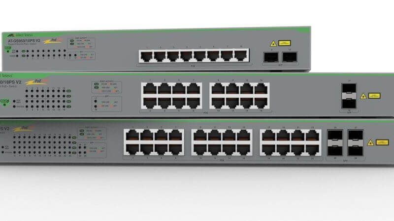 Allied Telesis GS950/28PS V2 | Switch WebSmart PoE+ de 24 Puertos Gigabit