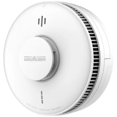 Detector de calor doble alimentación