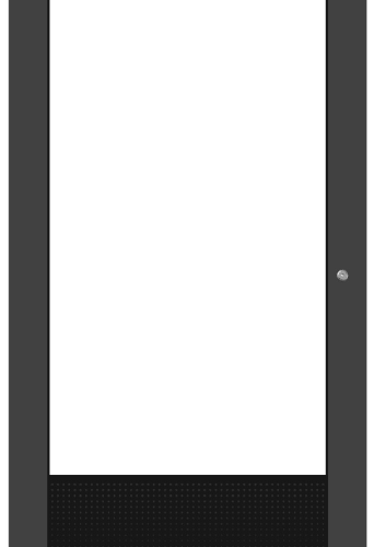 Puerta Notifier DR-D5: Puerta con Llave para Gabinetes CAB-5 Tamaño D