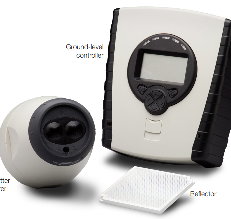 Detector de Humo por Haz Reflejado Autoalineable EDWARDS EC5000R