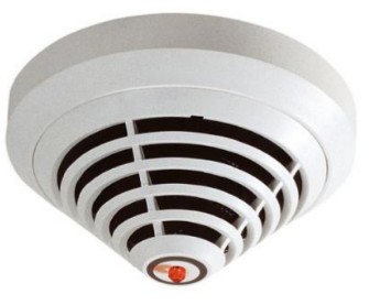 Detector de incendios térmico / óptico Avenar con interruptores giratorios