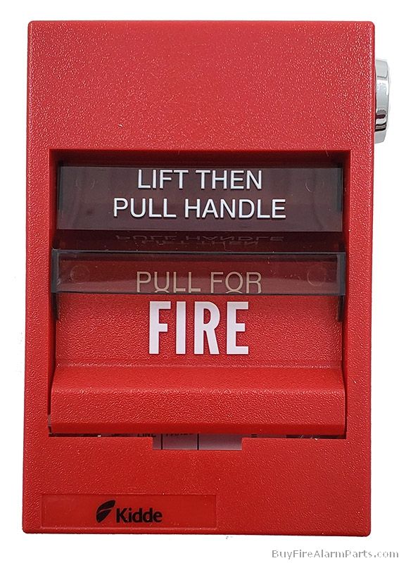Estación manual de alarma de fuego con doble acción para paneles VS