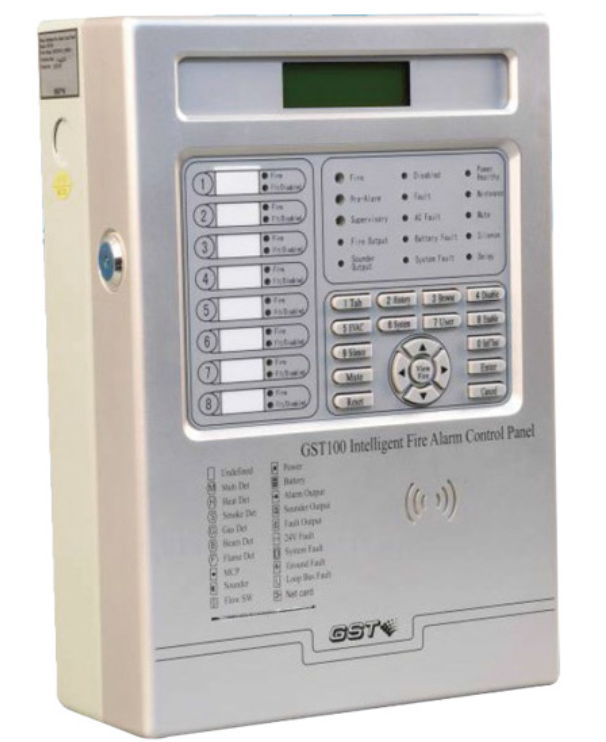 Panel de Control de Alarma de Incendio Inteligente GST100 | Mini Panel EN54-2