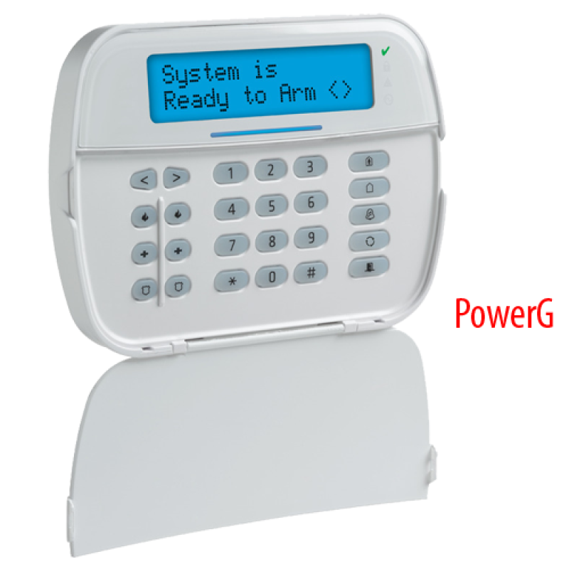 Manual de Instalación Teclado DSC HS2LCD(RF)PROX | Guía Técnica