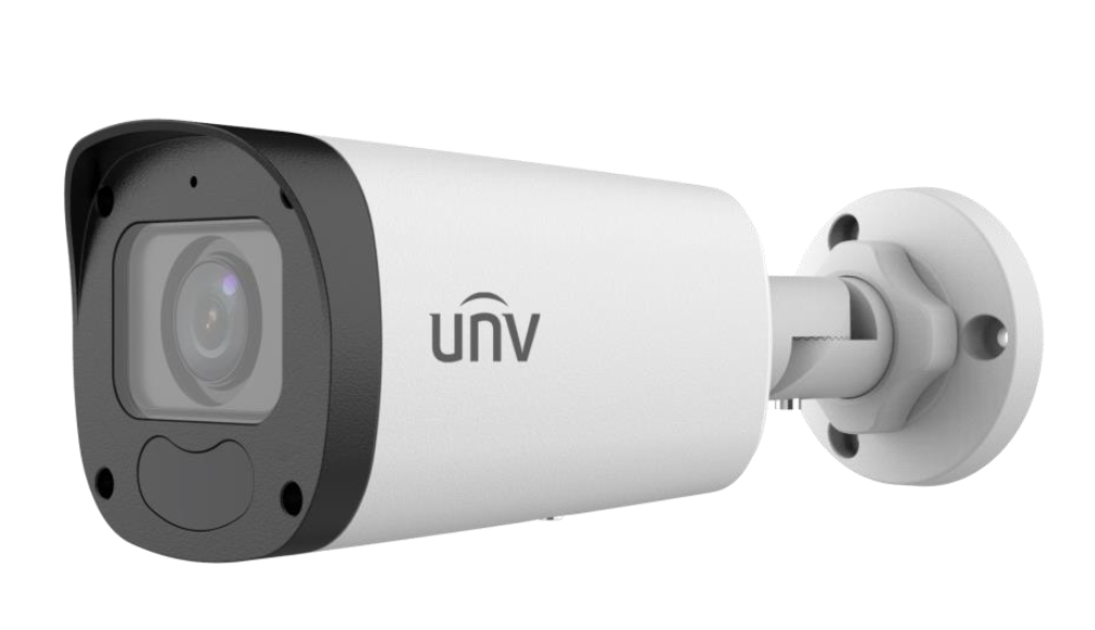 Cámara Bullet UNV 2MP: Varifocal, WDR 120dB y Micrófono Integrado