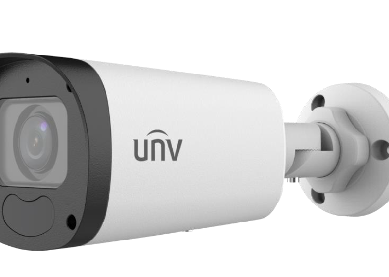 Cámara IP Bullet UNV 4MP: Varifocal, IR 50m y Protección IK10