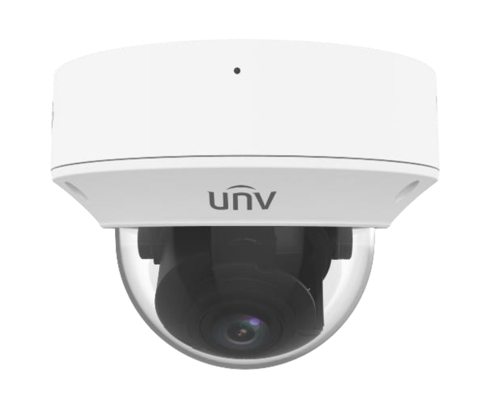 Cámara Domo UNV 4MP LightHunter: Varifocal, Micrófono y WDR Pro