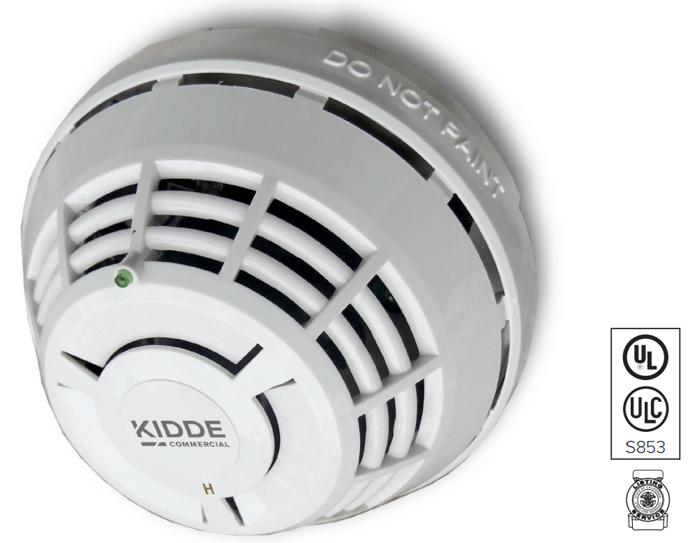 Kidde KI-HFD | Detector de Calor Inteligente de Temperatura Fija (135°F)