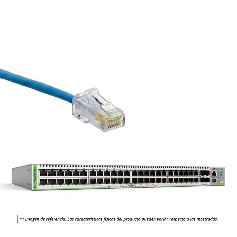 Kit Transceivers incluye 2 modulos MiniGbic multimodo 1GB Allied Telesis 220-550 m LC + 1 patch cord OM4 multimodo LC-LC 2mts Leviton