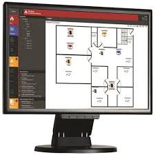 Estación de Control ONYXWorks Notifier MON-22LCDW: Pantalla LCD para Gestión de Alarmas