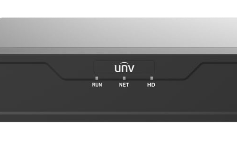 NVR UNV NVR301-08S3-P8: Grabador de 8 Canales con Salida HDMI 4K