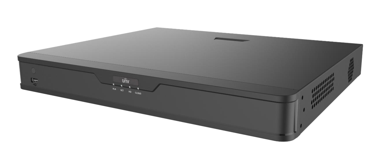 Grabador NVR UNV NVR302-16E2-P16: 16 Canales PoE y Resolución 4K