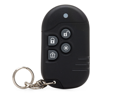 Llave Inalámbrica de 4 Botones PowerG DSC PG9939 | Control Remoto