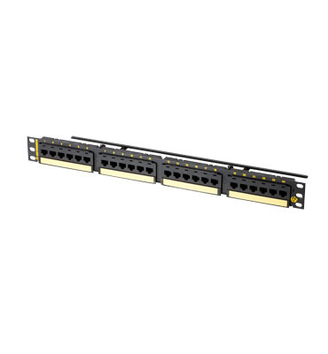Patch Panel Plano 24 Puertos Cat6A Ortronics Clarity PHD6AU24 1U